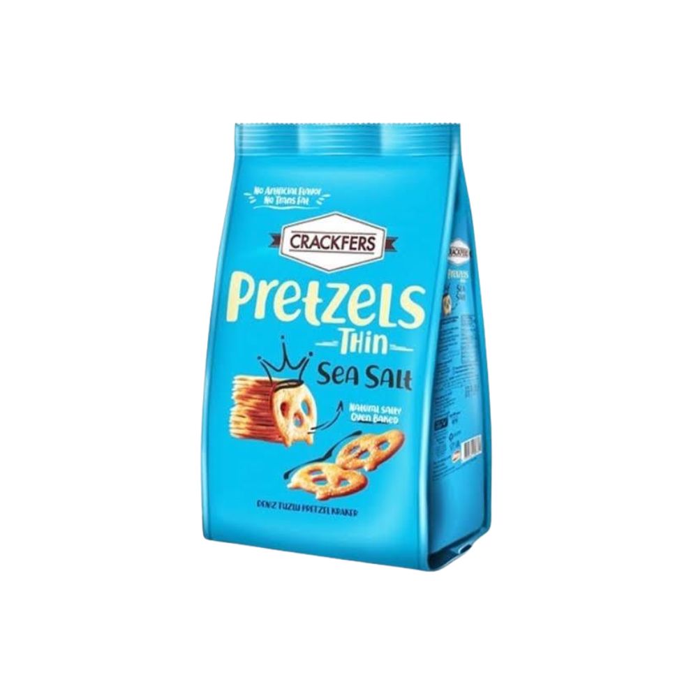 Crackfers Pretzils Sea salt 200G
