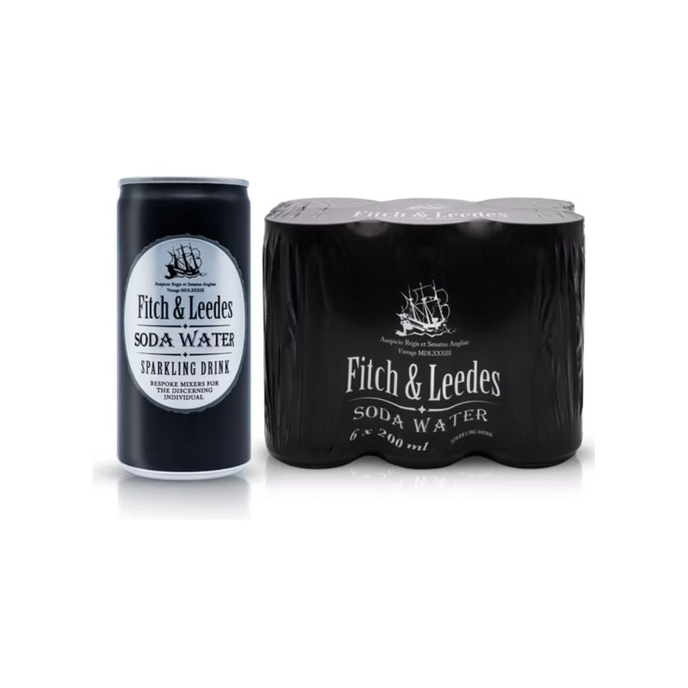 Fitch & Leedes Soda Water 200ml
